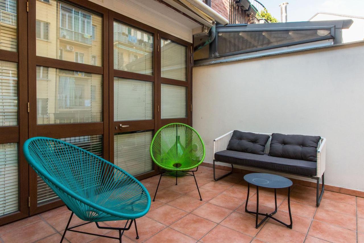 Ferienwohnung Vittorio Veneto Terrace Flat With Parking Turin Exterior foto