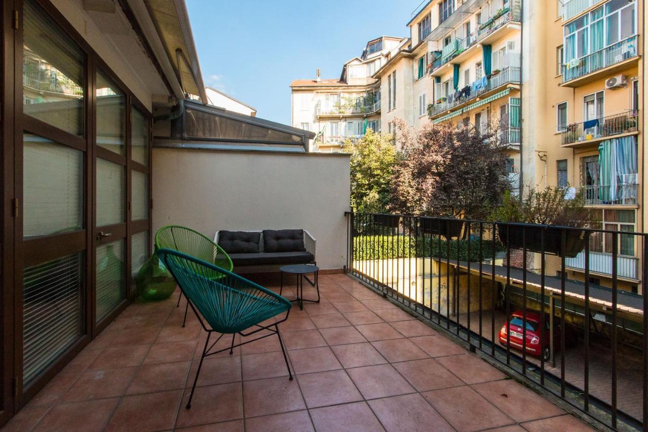 Ferienwohnung Vittorio Veneto Terrace Flat With Parking Turin Exterior foto